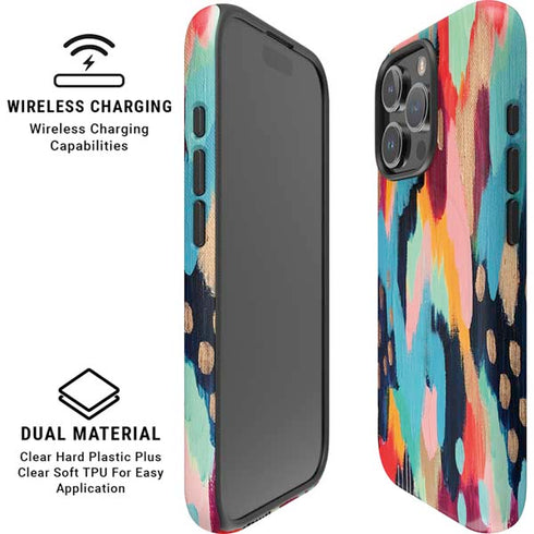 Color Melt by Etta Vee iPhone 16 Pro Max Magsafe Impact Case